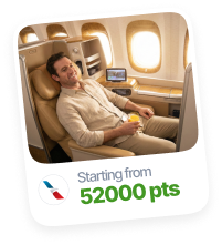 Business class points card